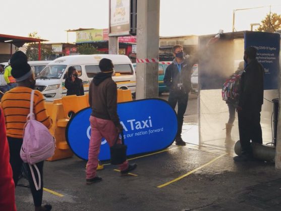 WATCH: CoJ rolls out sanitisation tunnels at Bara taxi rank