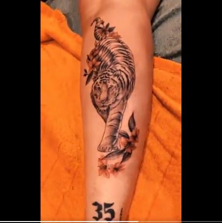 Twitter Throws Shade At Mihali S Tiger Tattoo The Citizen