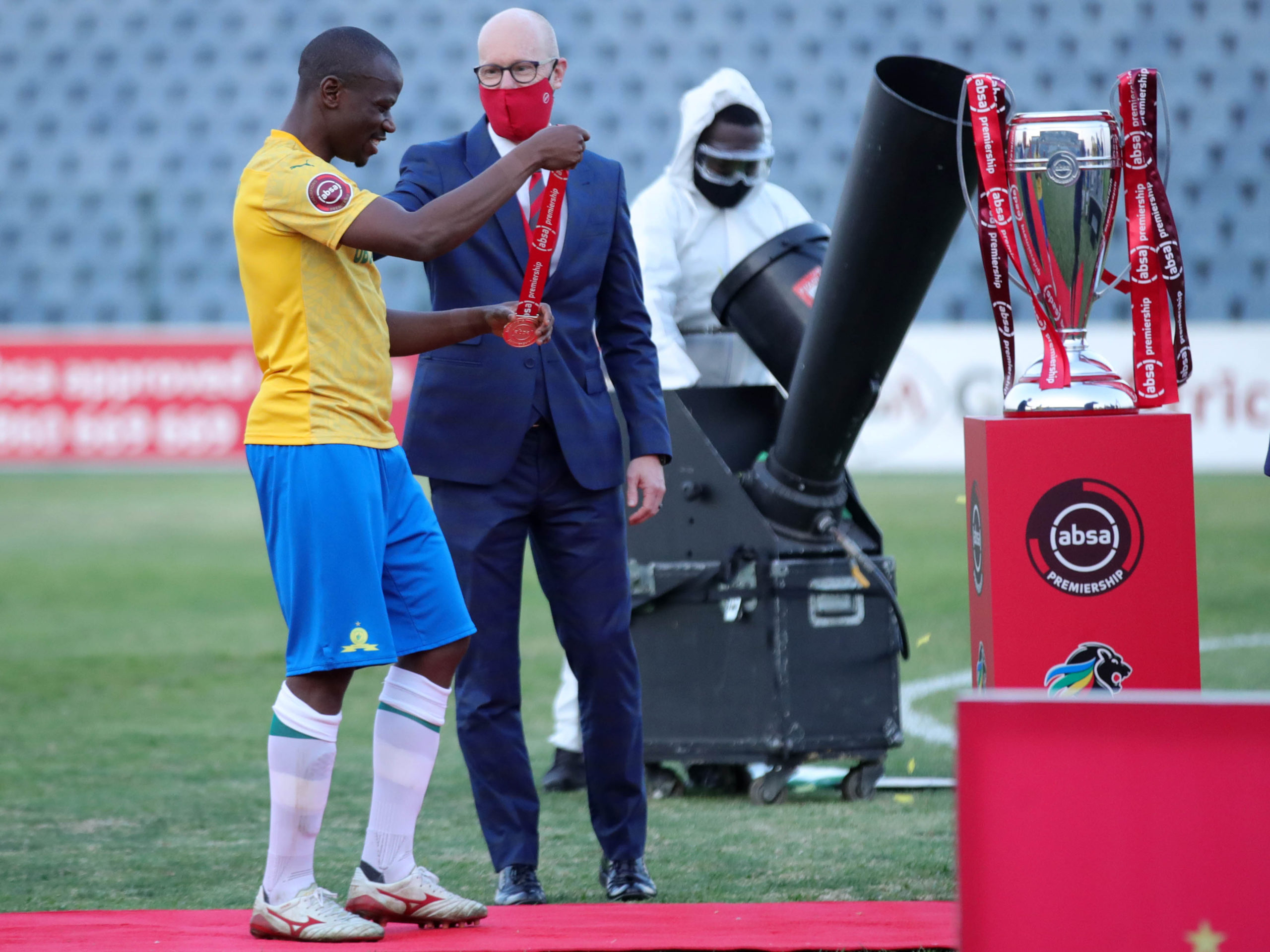 mamelodi sundowns football backpack