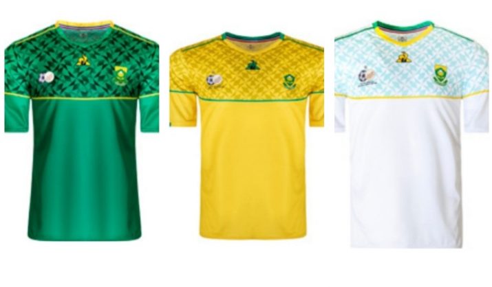 new jersey for bafana bafana