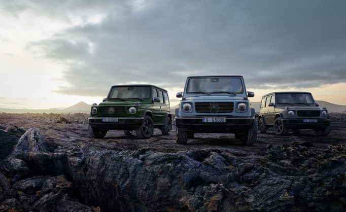 Oil-burning Mercedes-Benz G400d updated but still Stronger Than Time