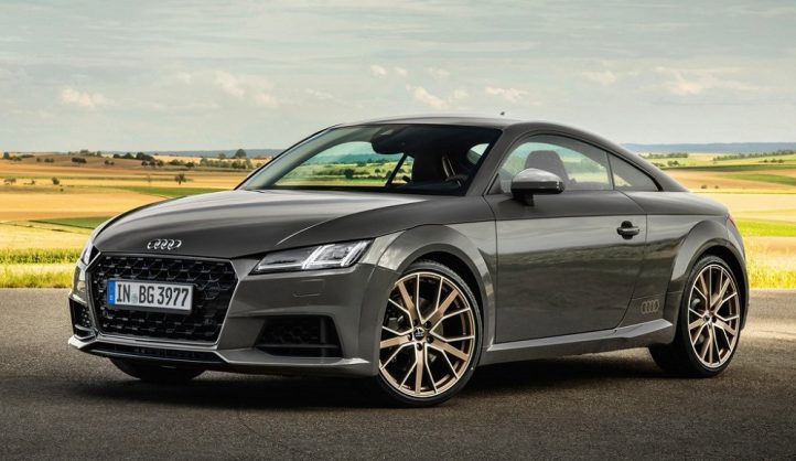 Special edition Audi TT favours bronze over gold