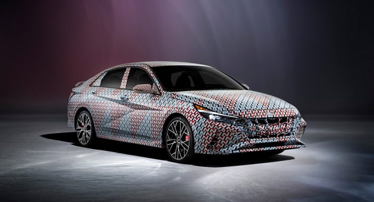 Forbidden Hyundai Elantra N (slightly) unwrapped in first official teaser