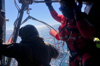 NSRI evacuates ill patient from deep-sea fishing trawler