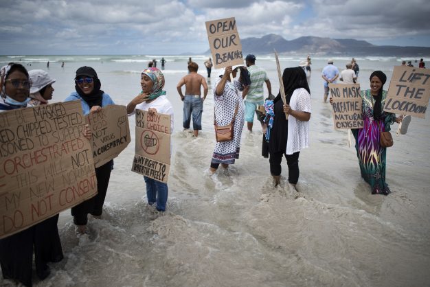 ANC wants beach protest organisers arrested and charged, Winde calls ban ‘nonsensical’