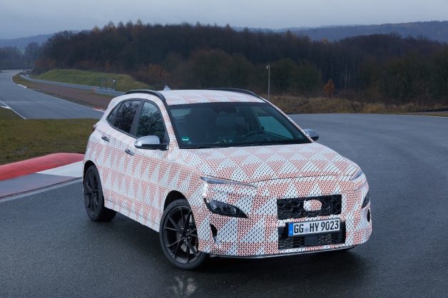 Hyundai gives first official glimpse of pumped-up Kona N