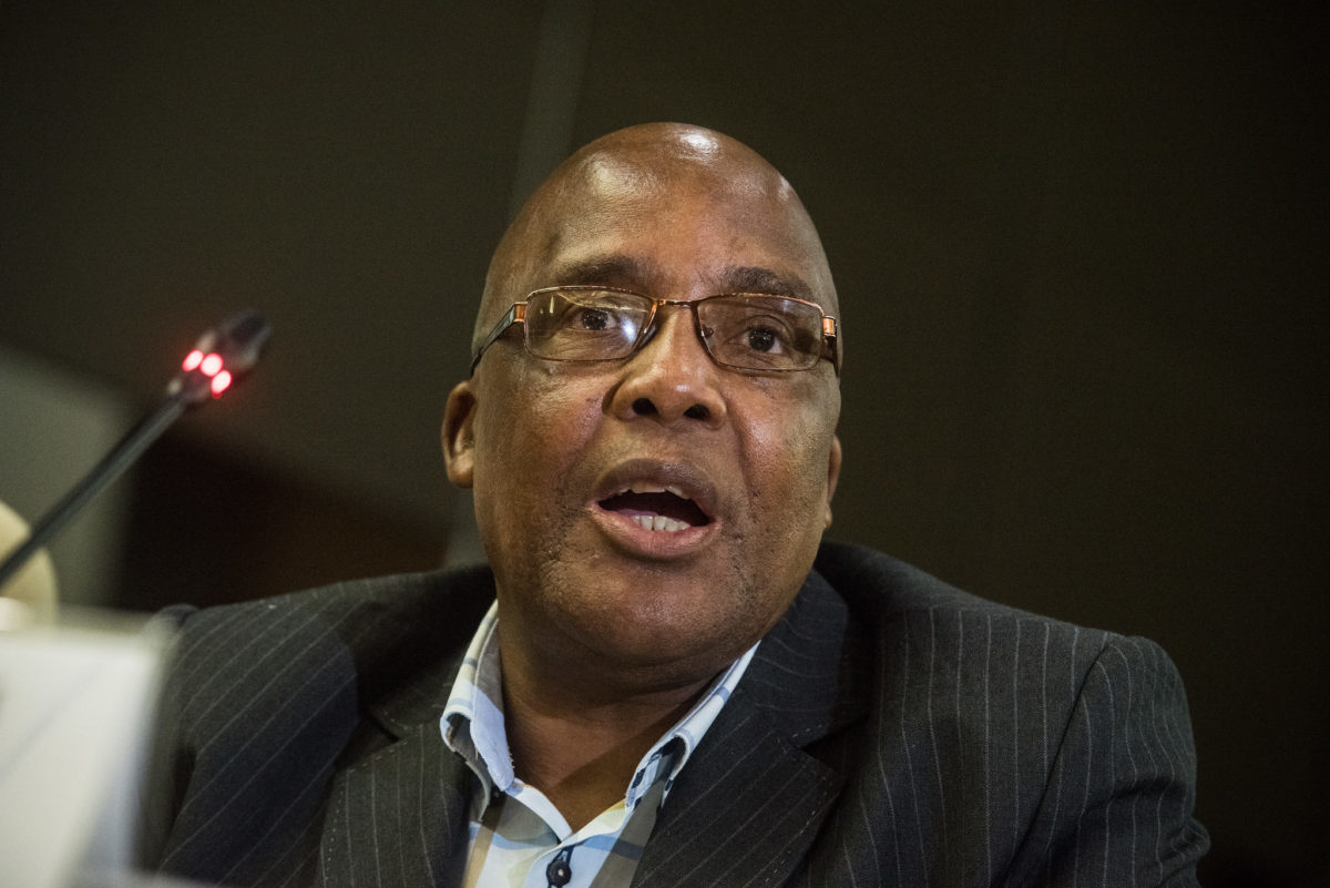 Home Affairs Minister Aaron Motsoaledi