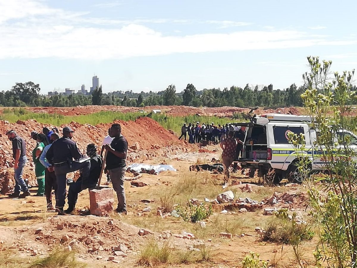 an inquest docket was opened after three bodies were found at Ext 4, Toekomsrus on Friday morning