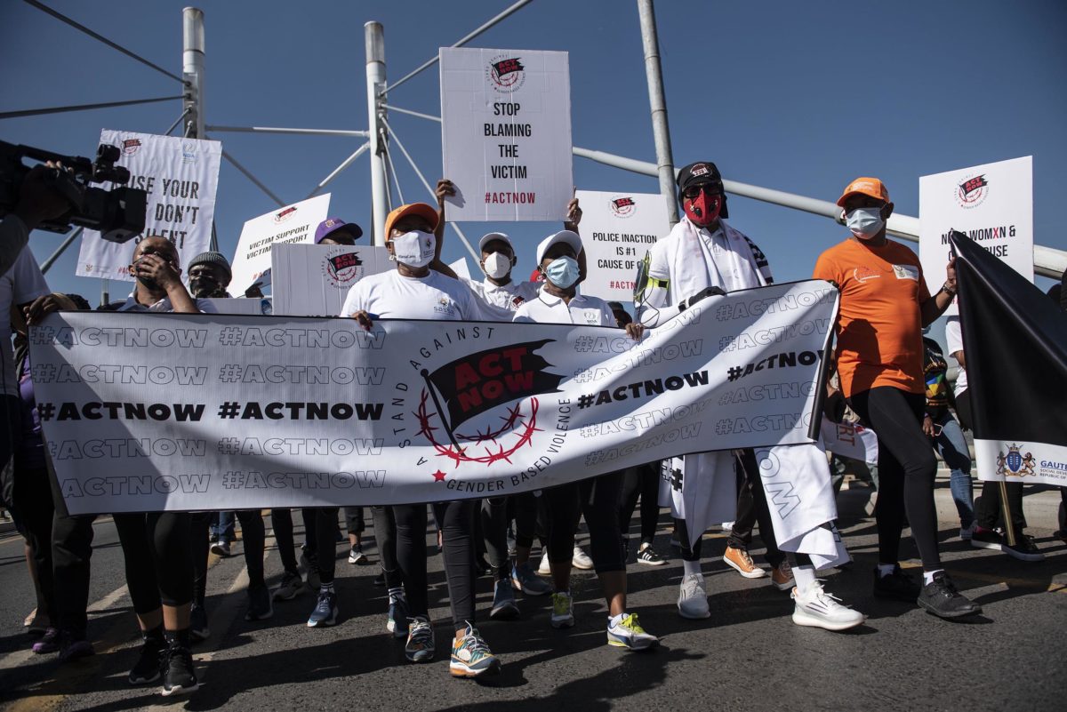 Gender-Based Violence march