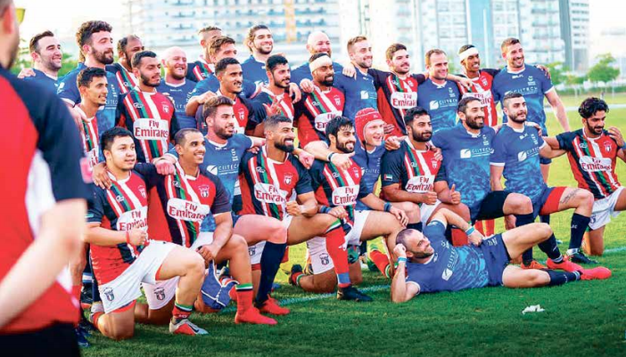 Israel and UAE national rugby squads