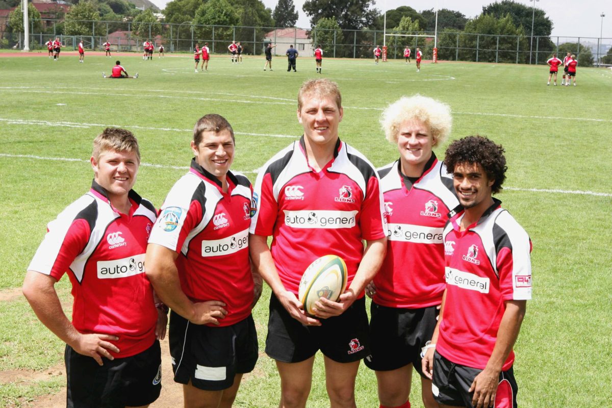Lions players in 2008