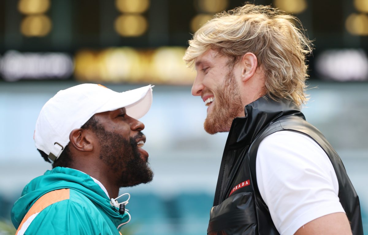 Floyd Mayweather and Logan Paul