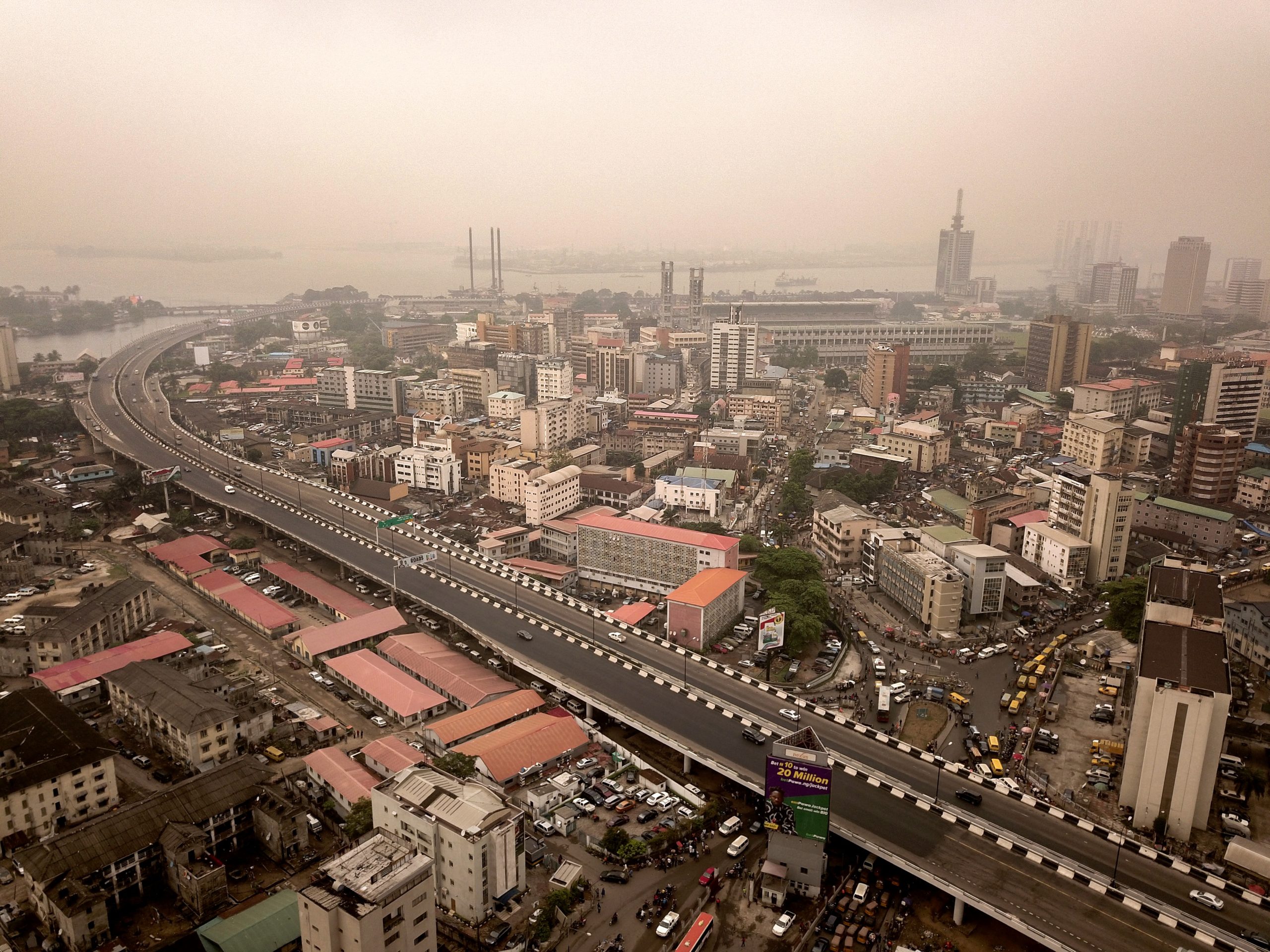 Lagos city in Nigeria