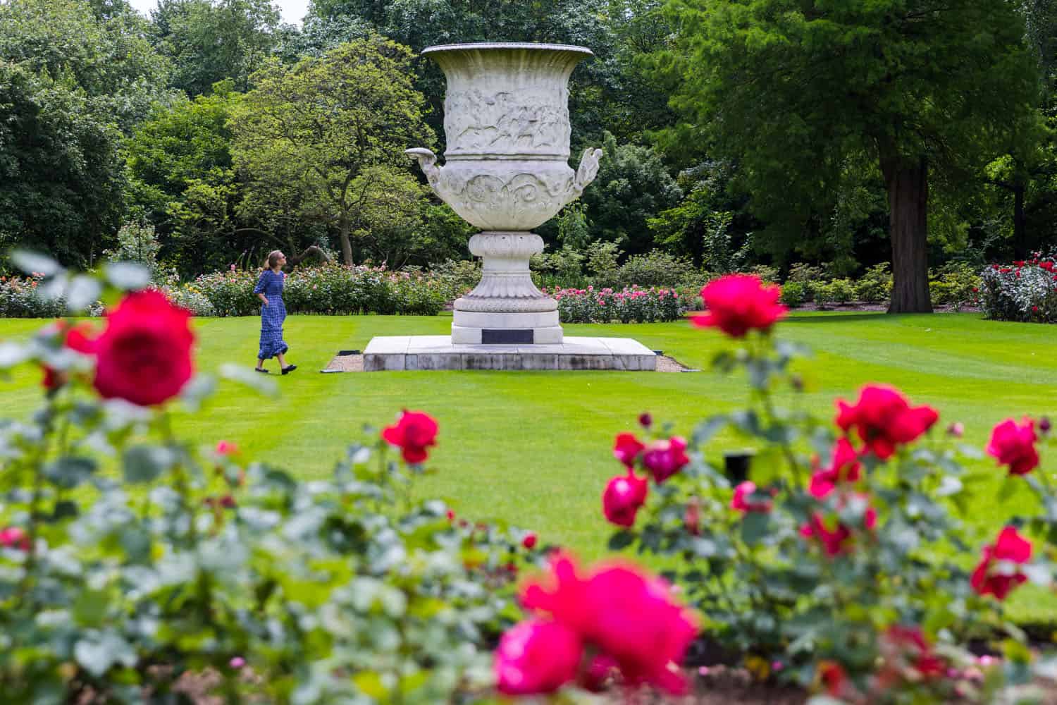 Buckingham Palace Summer Garden - press preview photocall
