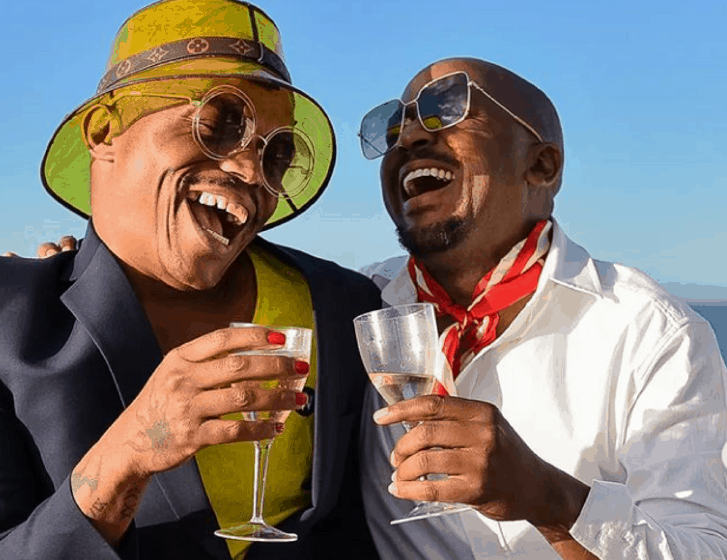 Somizi Living It Up With New Bestie In Cape Town The Citizen