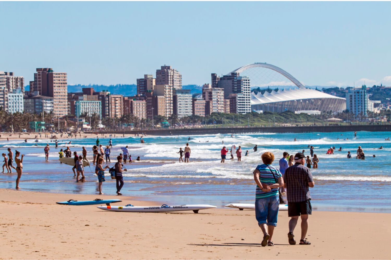Durban coastline KZN tourism sector