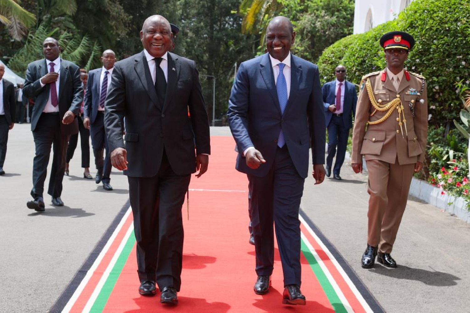 Ramaphosa's state visit to Kenya