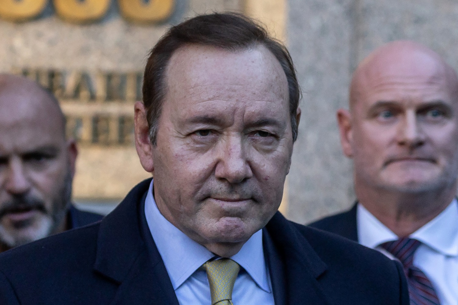 Kevin Spacey accepts Italian award