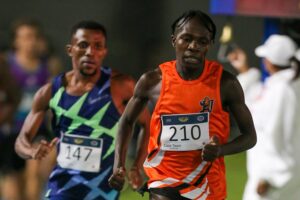Distance runner Ryan Mphahlele