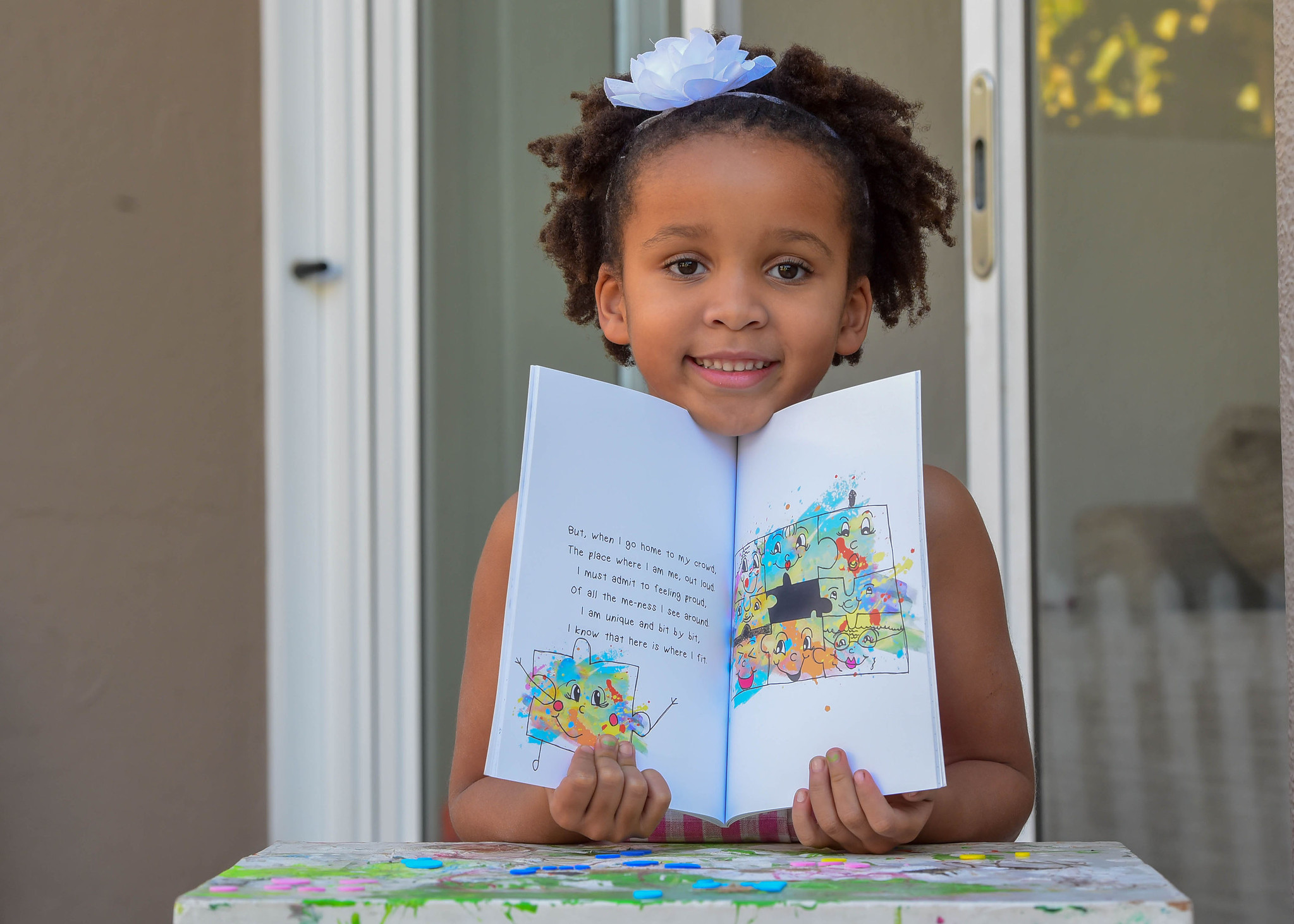Young author Hallelujah Khumalo wants other children to know it’s okay not to fit in