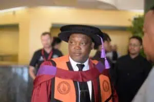 UJ confer honorary doctorate on Pitso Mosimane