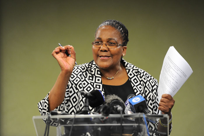 FILE PICTURES: Transport Minister Dipuo Peters. Picture: Michel Bega