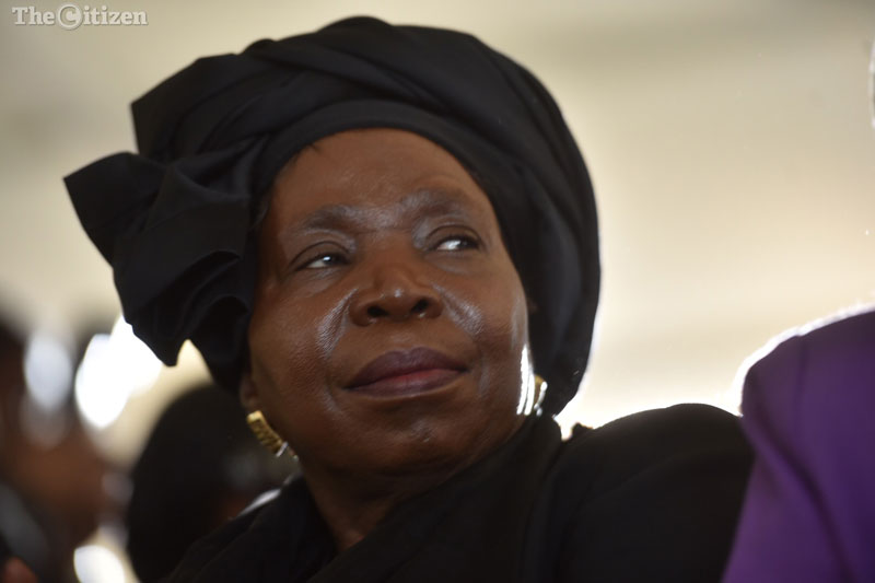 Nkosazana Dlamini-Zuma at Ahmed Kathrada's funeral, 29 March 2017. Picture: Tracy-Lee Stark