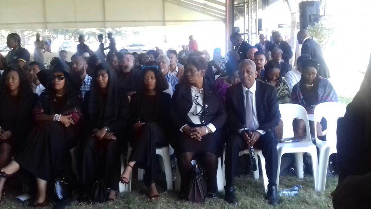 Ahmed Kathrada funeral. Picture: Steven Tau