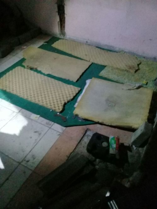 The ‘sleeping quarters’. Picture: Zululand Observer