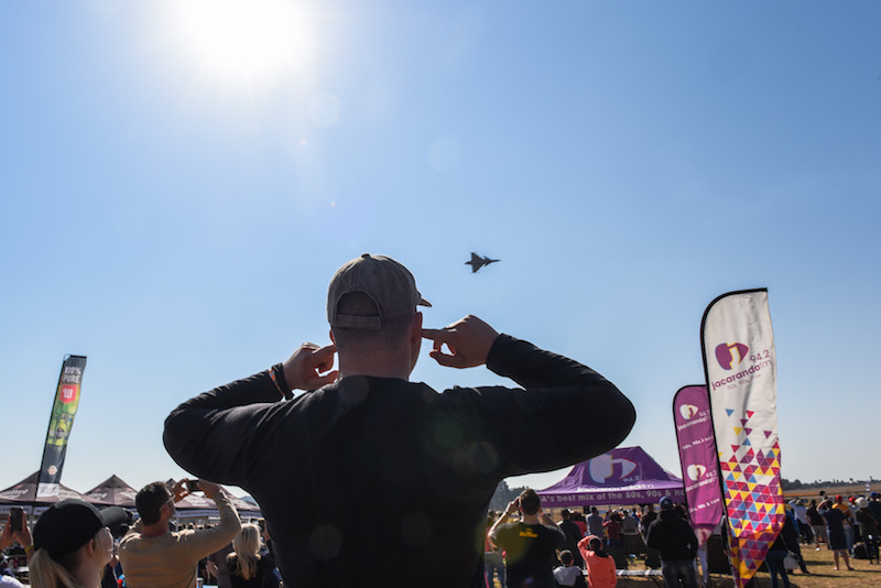 A Gripen Jet flies past at the Adrenaline Airshow held at the Wonderboom Airport in Pretoria, 11 June 2017. Picture: Jacques Nelles