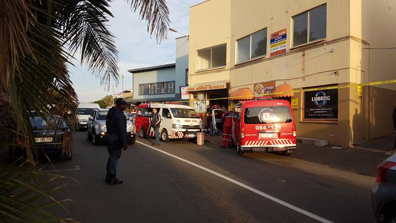 The scene of the shooting on Monday, 12 June. Picture: South Coast Sun