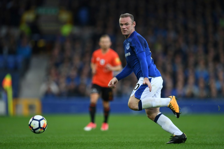 English striker Wayne Rooney played his second game with Everton, his boyhood football club, helping his team achieve a 1-0 victory over Slovakia