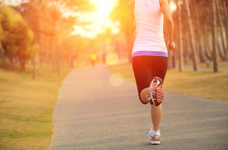 running, exercise, fitness, sunrise