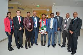 South African Space Council delegation in Germany, 2013. DTI.