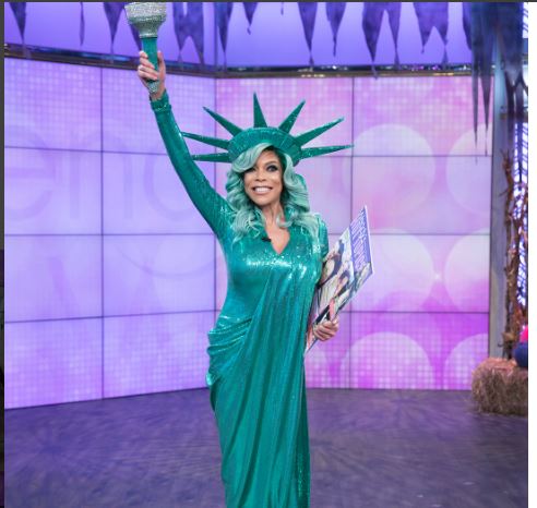 Image result for wendy williams as the statue of liberty