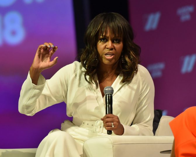 Michelle Obama asks how women let Trump win 2016 election